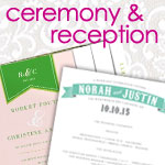 Ceremony & Reception Cards