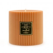 Root 3x3 Grecian Pillar Candle Mulled Cider