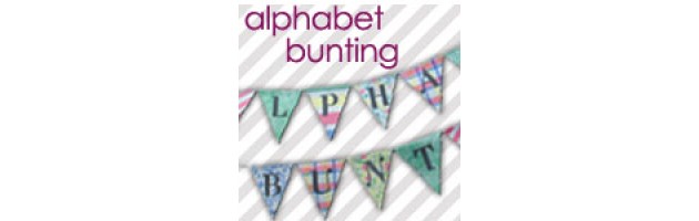 Alphabet Bunting